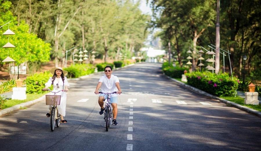Sandy Beach Non Nuoc Resort Da Nang Bagian luar foto