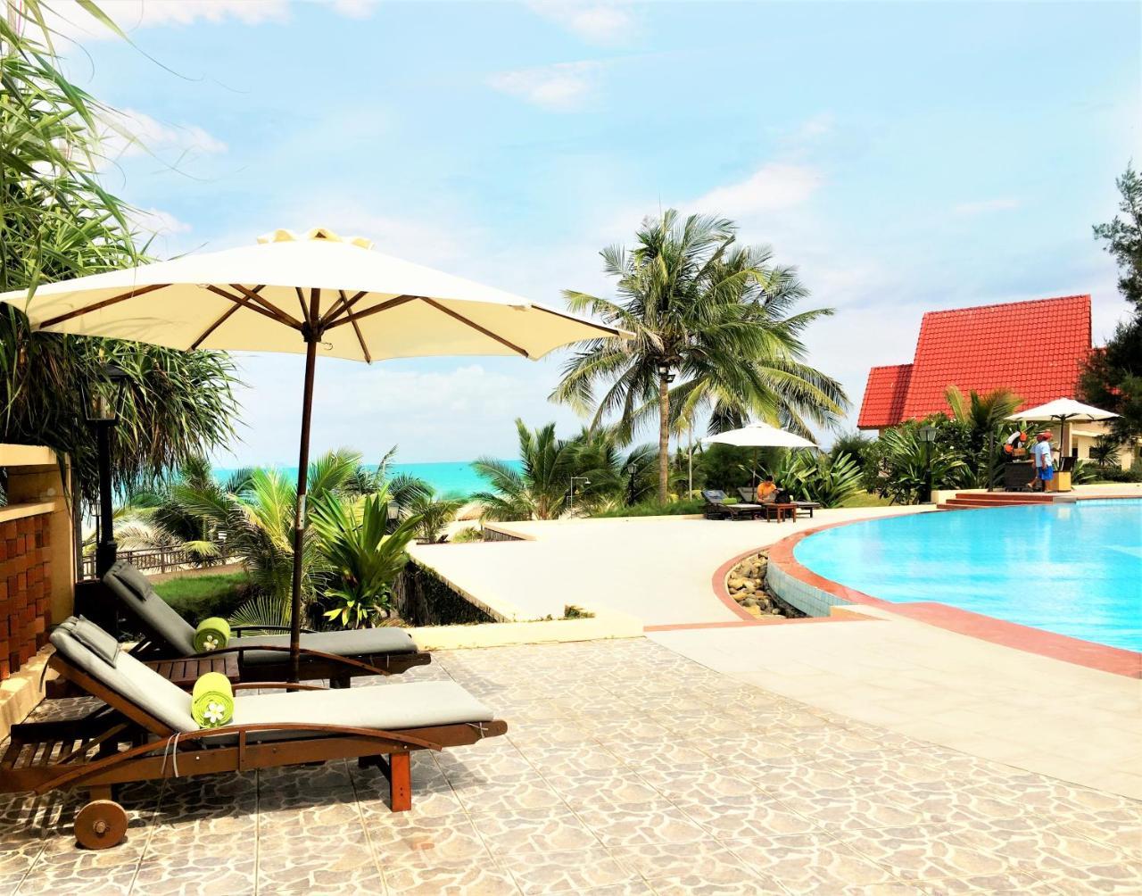 Sandy Beach Non Nuoc Resort Da Nang Bagian luar foto