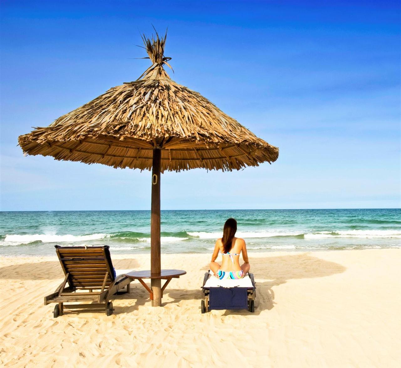 Sandy Beach Non Nuoc Resort Da Nang Bagian luar foto